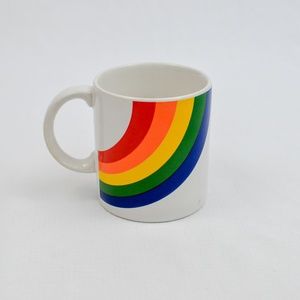 F.T.D.A 1984 rainbow mug
